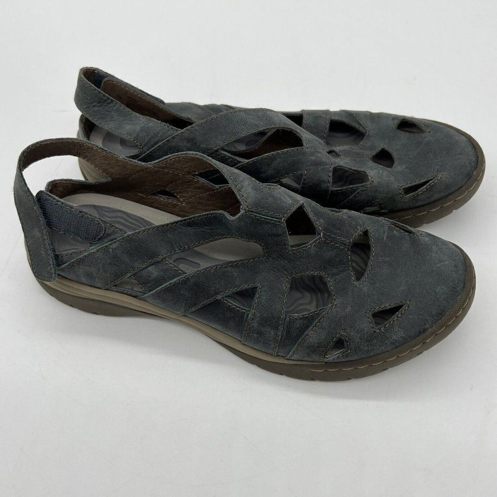 Bionic Blue Leather Sandals women’s 10M